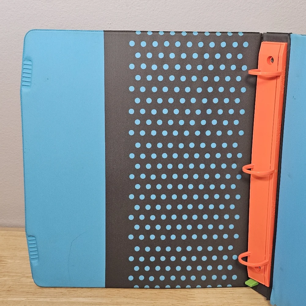 Vintage 90's Mead Trapper Keeper Designer Series 3 Ring Binder